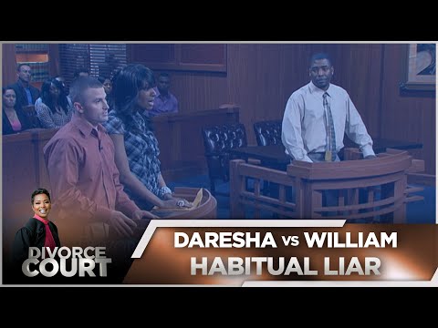 Divorce Court - Daresha vs. William: Habitual Liar - Season 14 Episode 118
