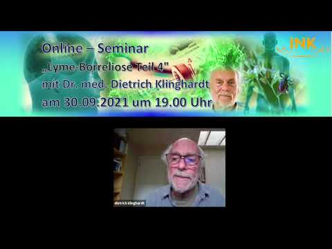 Seminar Lyme-Borreliose Teil 4 mit Dr. med. Dietrich Klinghardt am 30.09.21 um 19:00 Uhr