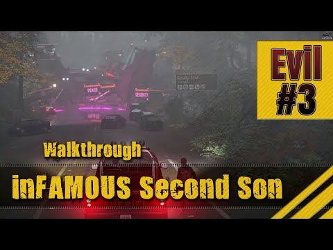 Infamous Second Son Evil / Bad Karma Gameplay Walkthrough Part 3 -  Prologue 3/ : Aftermath