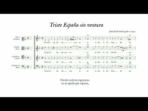 Juan del Encina: Triste España sin ventura (Hespèrion XXI, Jordi Savall)