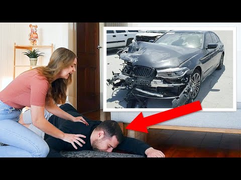 Das 100.000-Dollar-Auto meines Freundes wurde zu Schrott gefahren! Er wurde ohnmächtig!
