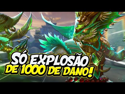 ONLY 1000 DAMAGE EXPLOSION! - ⚡ Smite BR Conquista