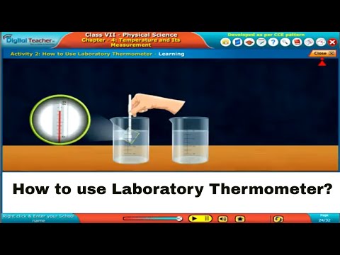 YouTube video about: What is used in laboratory thermometer?