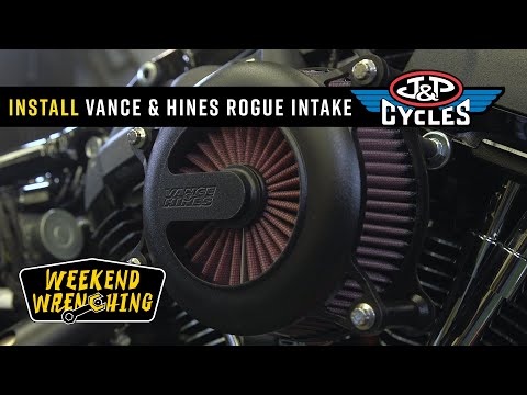 Vance and Hines VO2 Rogue Intake Installation : Milwaukee 8 Softail