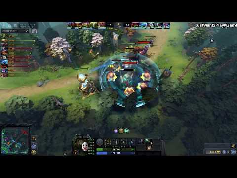 9k MMR midone play Nature's Prophet gank Everywhere dota 2