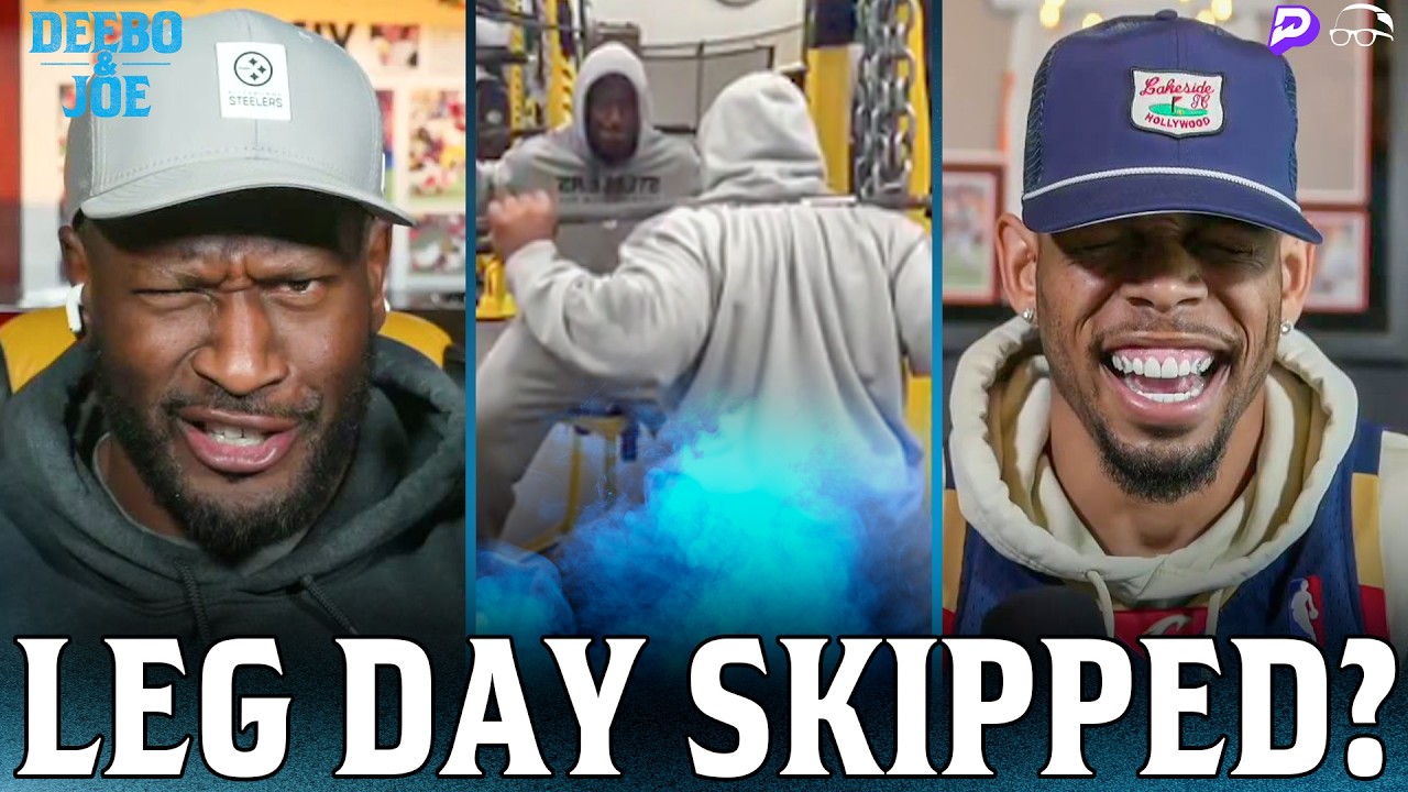 DEEBO FORGOT HOW TO SQUAT 😂🏋️‍♂️ | Deebo & Joe