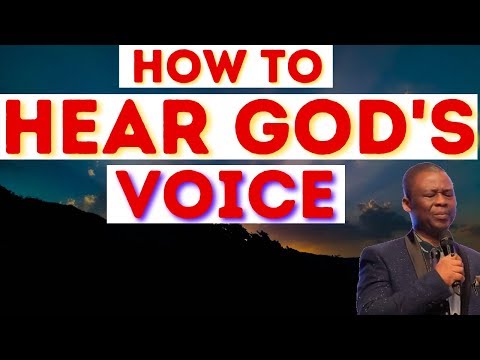 MFM Dr. D.K Olukoya – HOW TO HEAR FROM GOD