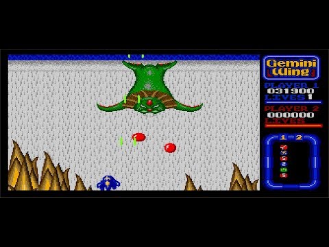 Lukozer Retro Game Review 438 - Gemini Wing - Commodore Amiga
