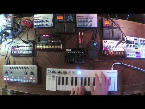 AY3 TT-78 FM Bass Kick - Live Techno Jam - 2018-07-01