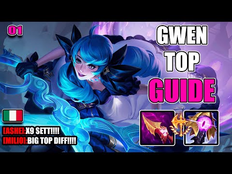 ✂️ GWEN TOP SPIEGATA BENE 🔥 | Guida Completa ITA su Macro e Micro, League of Legends #01