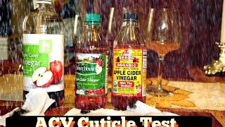 ACV closing Hair Cuticles | Myth or Fact??