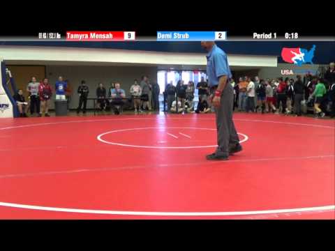 69 KG R1 - Tamyra Mensah (Titan Mercury/Wayland Baptist) vs. Demi Strub (OKCU Gator)