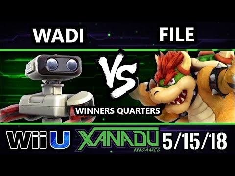 S@X 250 Smash 4 - WaDi (Rob) Vs. File (Bowser) - Wii U Winners Quarters