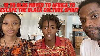 19 yr olds who say "America is not healthy for our spirits" Hear their journey coming to Africa