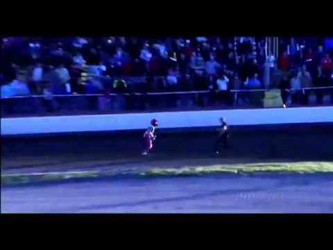 ▶ Greg Hancock vs Nicki Pedersen crash & fight   Piraterna Motala - Dackarna Malilla