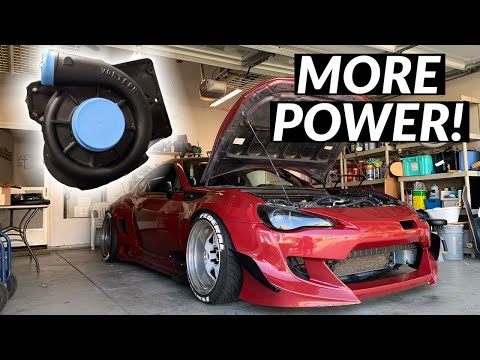 Supercharging My Scion FRS! Time For Boost!