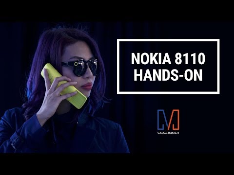 Nokia 8110 Hands-On: Retro Banana Phone!
