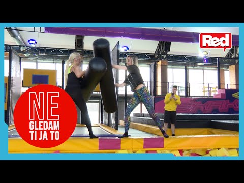 Sanja i Anđela u skakaonici - Ne gledam ti ja to - 01.03.2024. - Red TV
