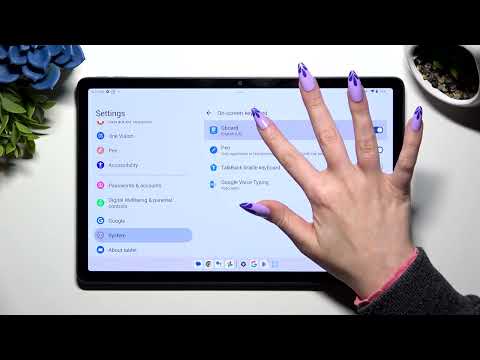 LENOVO Tab P11 Pro – How to Turn On Gboard Suggestion Strip