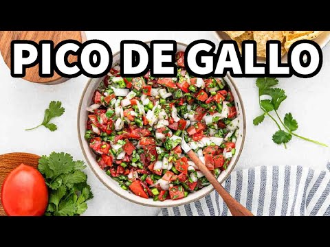 Easy Pico de Gallo: Fresh & Flavorful!