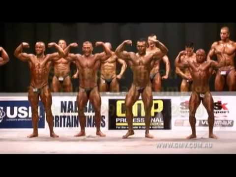 2010 NABBA Britain Finals: The Men's Prejudging