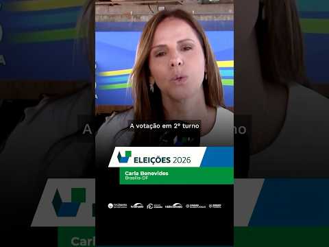Votação em 2° turno no DF #shorts #eleições2026