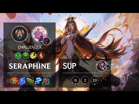 Seraphine Support vs Blitzcrank - BR Challenger Patch 11.24
