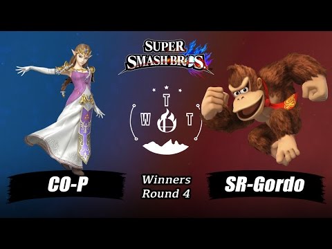 We Tec Those #4 - CO-P (Zelda) vs SR-Gordo (Donkey Kong) - SSB4 Winners R4