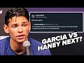 Ryan Garcia TWEETS Devin Haney is NEXT FIGHT!? Haney Responds FACTS!