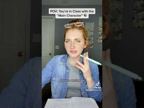 POV: You’re in Class with the “Main Character” 📚