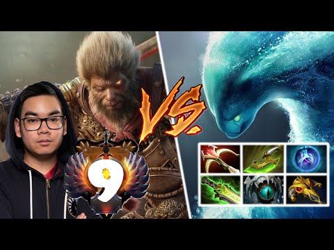 MICKE 10K MMR MONKEY KING IS TOO EASY FOR THIS MORPHLING? THE MOST BEAUTIFUL MORPHLING PLAYS EVER!