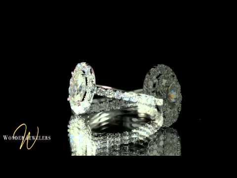 1.65CTW OVAL DIAMOND RING BY WONDER JEWELERS