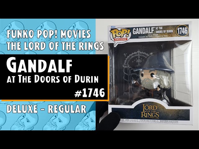 Vídeo relacionado con Funko El Señor de los Anillos Figura Vinilo Gandalf At The Doors of Durin (Pop! Deluxe) 1746 Unisex Pop! Multicolor