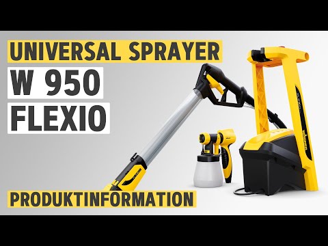 Universal Sprayer W 950 FLEXiO - Inbetriebnahme, Reinigung, Zubehör, Tipps & Tricks | WAGNER