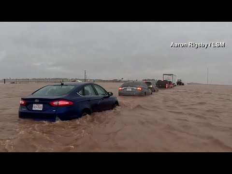 Major flooding closes highways and streets near Lubbock
