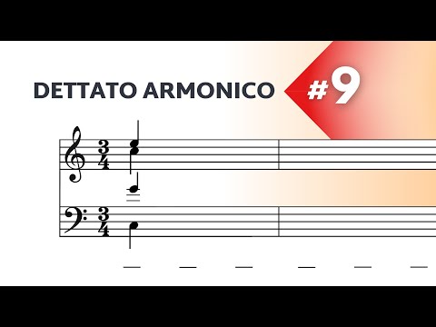Dettato Armonico a 4 voci - Livello avanzato N°9