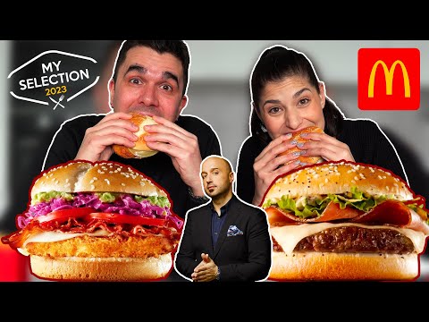 PROVIAMO I NUOVI PANINI MY SELECTION 2023 DEL MCDONALD'S! COME SARANNO?