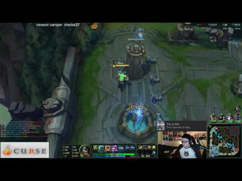 Dyrus as Olaf vs Darius Top   S6 Challenger Ranked Gameplay