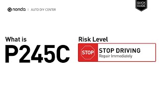 Interpretación dtc p245c