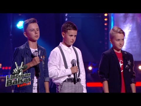 Paulius, Kristupas, Gedas - Barcelona | Battles | The Voice Kids Lithuania S01