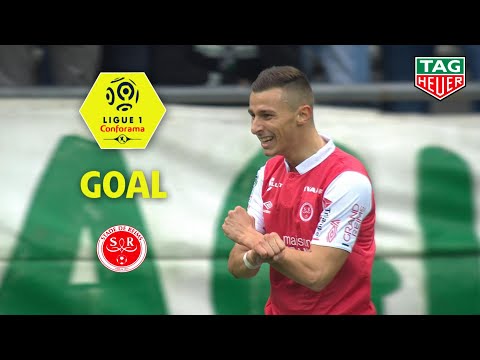 Goal Rémi OUDIN (10') / Stade de Reims - AS Saint-Etienne (3-1) (REIMS-ASSE) / 2019-20