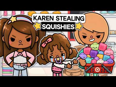 KAREN PUSHED MY DAUGHTER FOR SQUISHY DUMPLINGS in Toca Life World! *TARGET*⭐ (Toca Boca Roleplay)