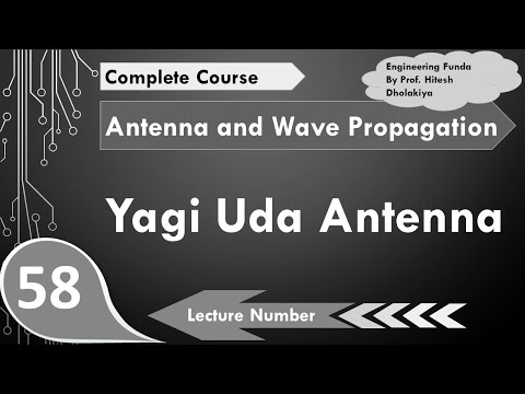 Yagi Uda Antenna Completely Explained in Antenna and Wave Propagation by Engineering Funda