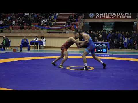 1/8 final GR - 63 kg: Zaur Nuriyev - Ramiz Məmmədov