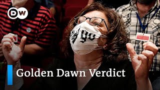 Golden Dawn: Neo-Nazi party leaders convicted of running a criminal organization | DW News