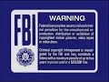 FBI Warning 2001