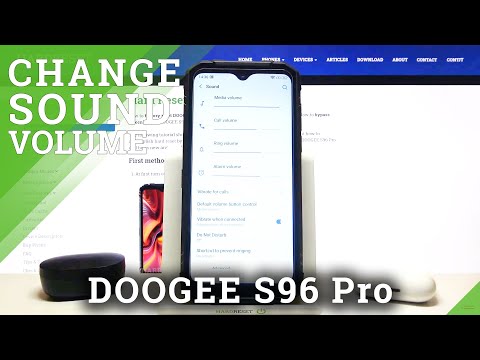 How to Change Ringtone Volume in DOOGEE S96 Pro– Set Up Ringtone Volume