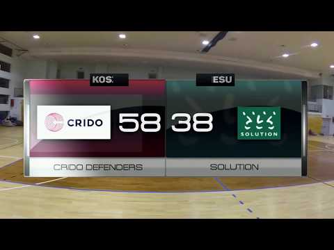 Crido vs Solution - V kolejka - I Liga Warszawa - Koszykarska Liga Biznesu