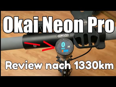 Okai Neon Pro ES30 E Scooter Langzeitreview - Wie gut nach über 1300km?