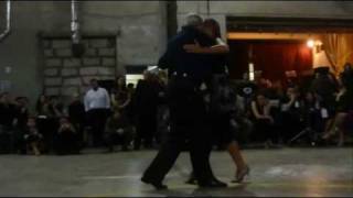 EDUARDO PAREJA "PAREJITA" Y LAURA GRANDI  EN LA MILONGA DEL MORAN 3/3